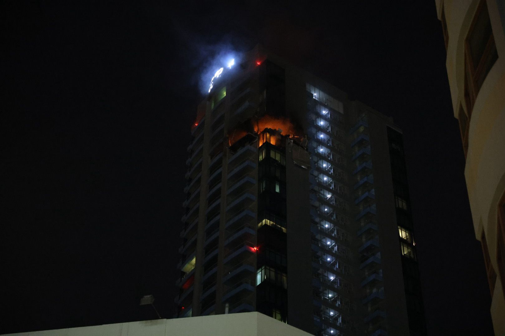 Bahrain resident treated for smoke inhalation after drone attack